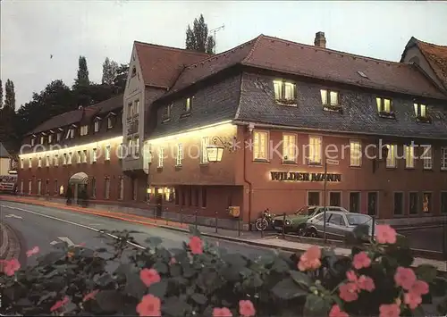 Aschaffenburg Main Hotel Wilder Mann  Kat. Aschaffenburg