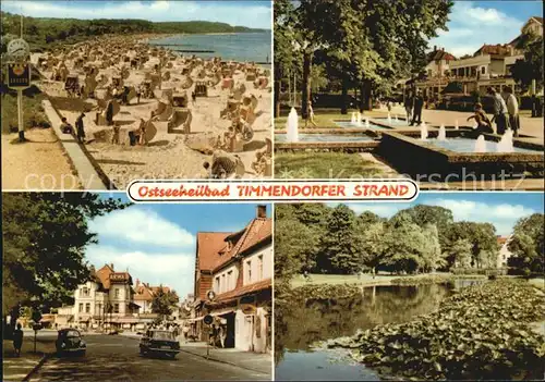 Timmendorfer Strand Brunnen Dorfmotive Strandpartie Kat. Timmendorfer Strand