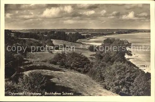 Gluecksburg Ostseebad Bockholmer Schweiz Kat. Gluecksburg (Ostsee)