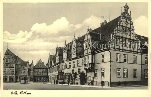 Celle Niedersachsen Rathaus Heeres Gasschutzschule Kat. Celle