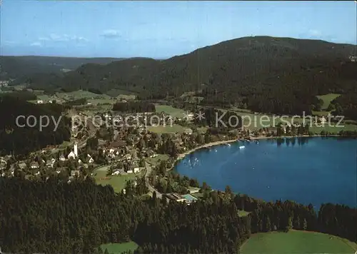 Titisee Fliegeraufnahme Kat. Titisee Neustadt