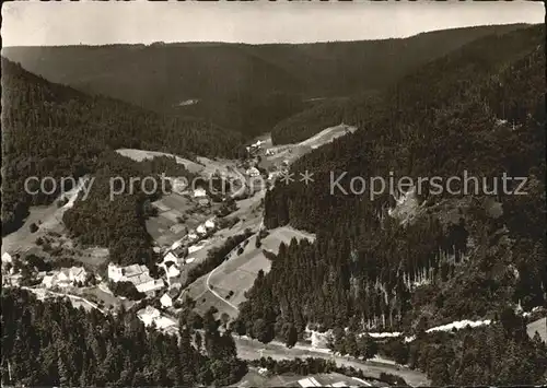 Bad Rippoldsau Schwarzwald Panorama Luftaufnahme Kat. Bad Rippoldsau Schapbach