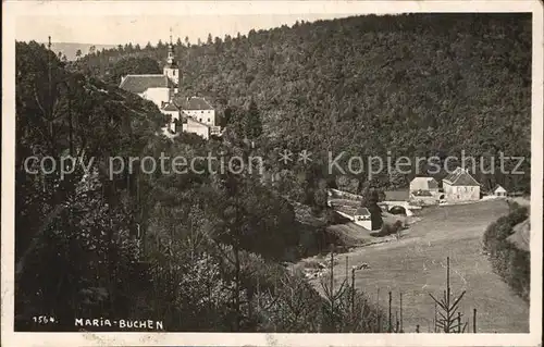 Maria Buchen Kloster Kirche Gasthaus Kat. Lohr a.Main