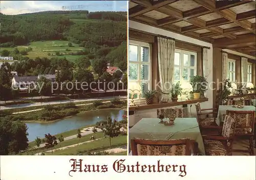 Elkeringhausen Haus Gutenberg Hotel Pension Kat. Winterberg