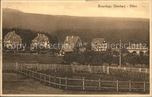 Braunlage Oberharz Villen Kat. Braunlage Harz