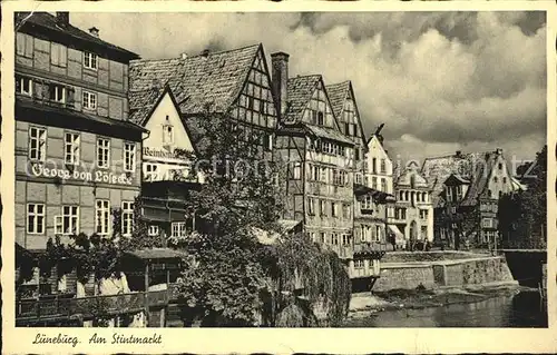 Lueneburg Am Stintmarkt Kat. Lueneburg