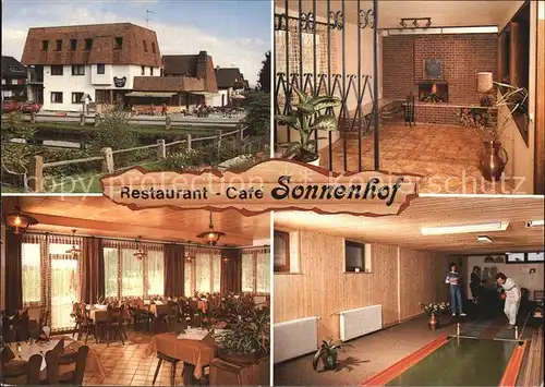 Bad Teinach Zavelstein Restaurant Sonnenhof  Kat. Bad Teinach Zavelstein