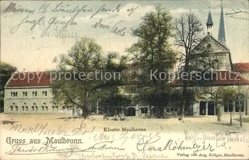 Maulbronn Kloster  Kat. Maulbronn