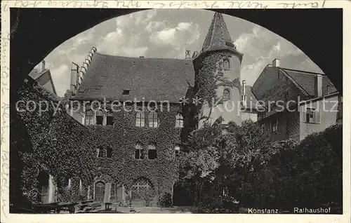 Konstanz Bodensee Rathaushof Kat. Konstanz