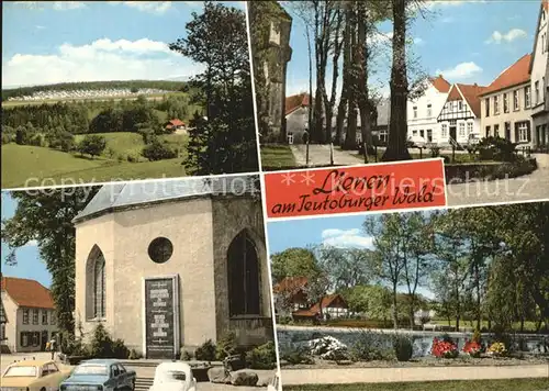 Lienen Westfalen Campingplatz Eurocamp Kirchplatz evangelische Kirche Gedenktafel Kat. Lienen