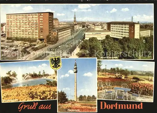 Dortmund Nord Sued Achse Florianturm Westfalenpark Kat. Dortmund