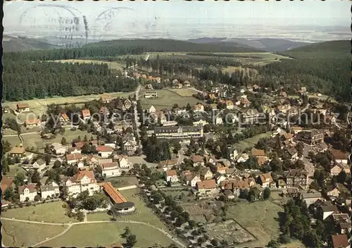 Hahnenklee Bockswiese Harz Oberharz Ansicht Kat. Goslar