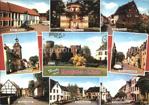 Linn Krefeld Textilmuseum Schloss Greiffenhorst Altes Rathaus Sankt Margareta Kat. Krefeld