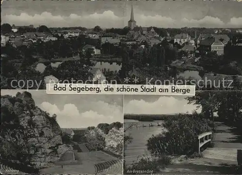 Bad Segeberg Kalkberg Am Grossen See Stadtansicht Kat. Bad Segeberg