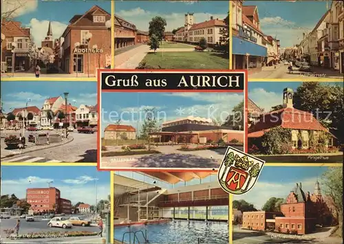 Aurich Ostfriesland Pingelhaus Haus Landwirtschaft Wilhelmstrasse  Kat. Aurich
