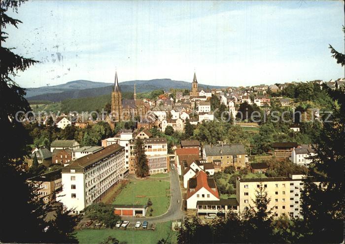 Kirchen Sieg mit Giebelwald Kat. Kirchen (Sieg) Nr