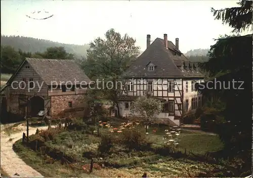 Schiesshaus Holzminden Gasthaus Zur Waldmuehle Kat. Holzminden