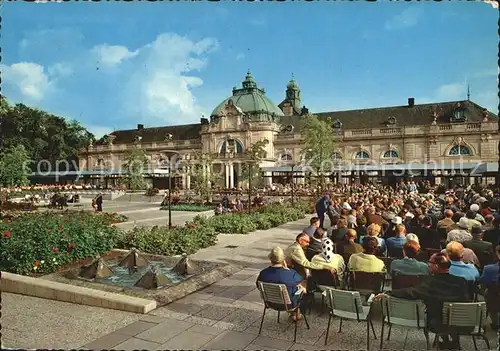 Bad Oeynhausen Kurhaus mit Konzertplatz Kat. Bad Oeynhausen