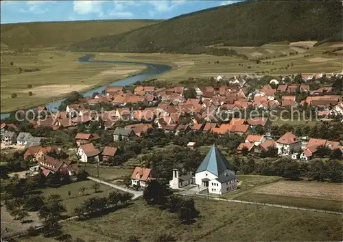 Oedelsheim Fliegeraufnahme Kat. Oberweser