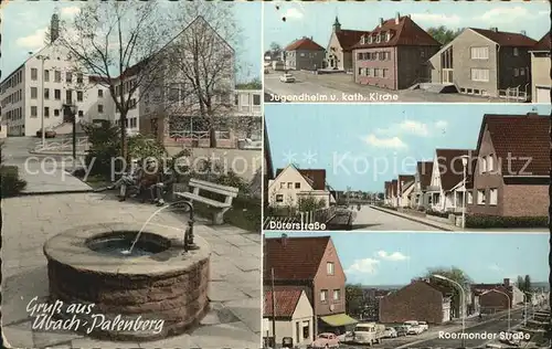 uebach Palenberg Duererstrasse Jugendheim Katholische Kirche Roermonder Strasse Kat. uebach Palenberg