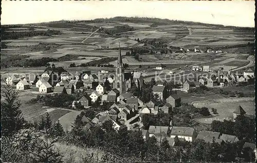 Langenfeld Eifel Panorama Kat. Langenfeld