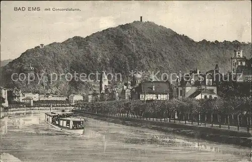 Bad Ems Concordiaturm Kat. Bad Ems