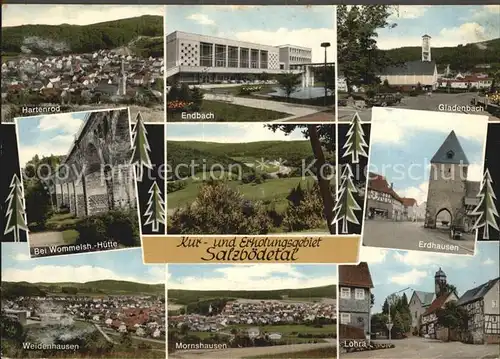 Salzboedetal Hartenrod Endbach Gladenbach Lohra Mornshausen Weidenhausen Kat. Bad Endbach