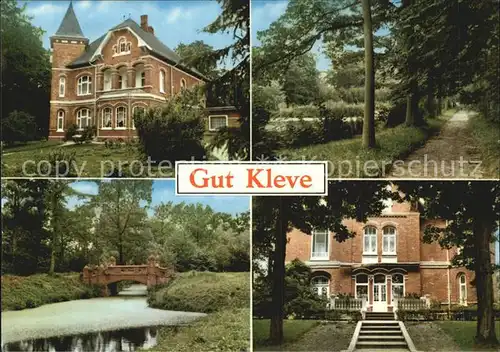 Kleve Gut Kleve Teilansichten Kat. Kleve