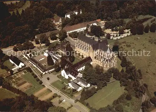 Altenberg Rheinland Fliegeraufnahme Kirche Kat. Odenthal