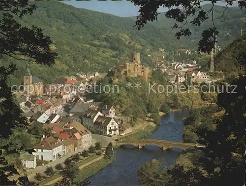 Heimbach Eifel Fliegeraufnahme Hohes Venn Brueckenpartie Kat. Heimbach