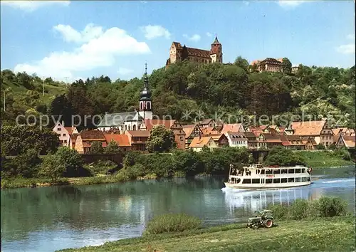 Rothenfels Unterfranken Burg Schiff Kat. Rothenfels