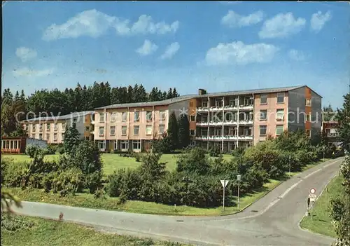 Bad Steben LVA Sanatorium Frankenwarte Kat. Bad Steben