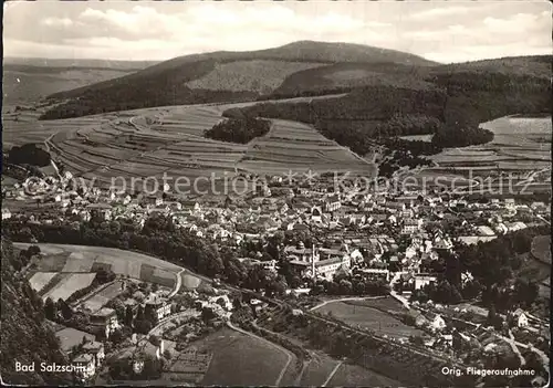 Bad Salzschlirf Fliegeraufnahme Kat. Bad Salzschlirf