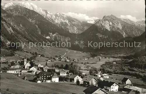 Hinterstein Bad Hindelang Teilansicht 