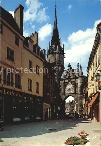 Auxerre La tour de l`Horlage  Kat. Auxerre