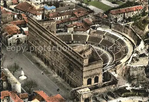 Orange Theatre Antique vue aerienne Kat. Orange