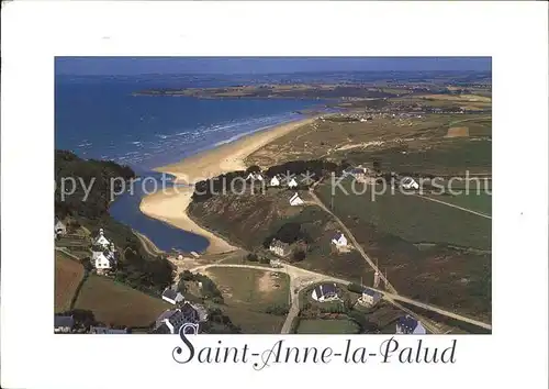 Bretagne Region Fliegeraufnahme Saint Anne la Palud Kat. Rennes