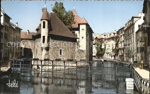 Annecy Haute Savoie La Prison et canal du Thiou Kat. Annecy