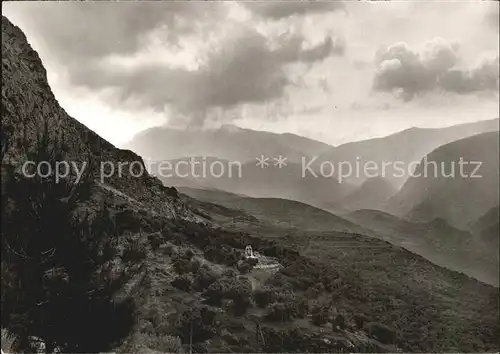 Delphi Delfi Panorama Parnass Gebirge Kat. Golf von Korinth