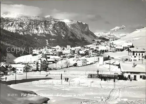 Val Badia Dolomiti S Cassiano Kat. Italien