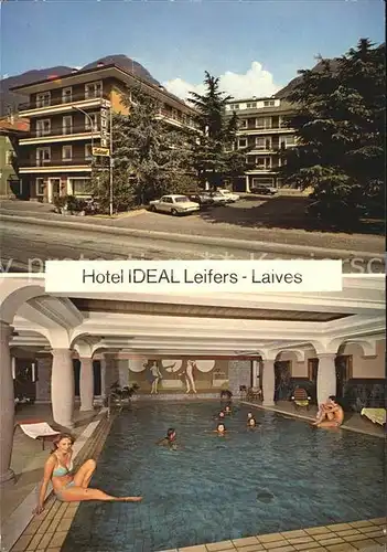Leifers Laives Suedtirol Hotel Ideal Hallenbad Kat. Bozen Suedtirol