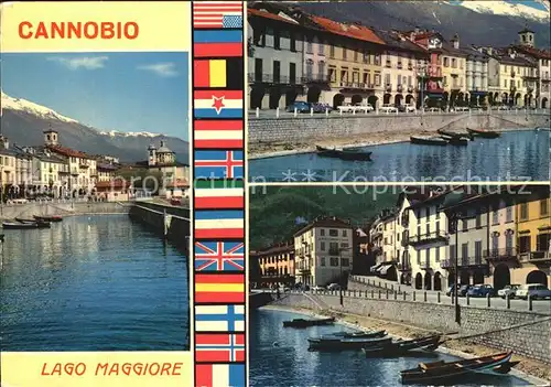 Cannobio Lago Maggiore Bootsanlegestelle Kat. Italien