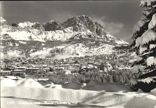 Cortina d Ampezzo mit Monte Cristallo Kat. Cortina d Ampezzo