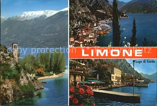 Limone Lago di Garda Teilansichten