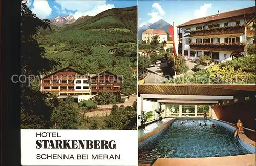 Schenna Meran Hotel Starkenberg Kat. Italien