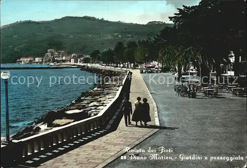 Diano Marina Giardini e passeggiata Kat. Italien