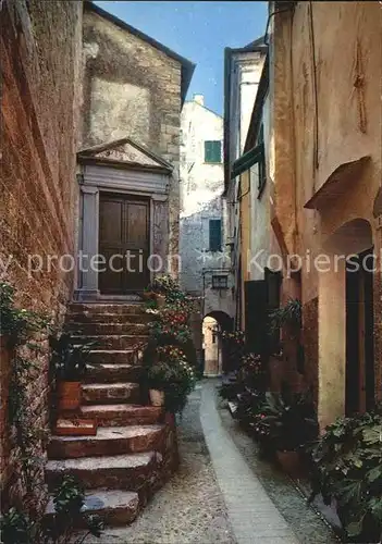 Cervo Vicolo caratteristico Gasse Kat. Italien