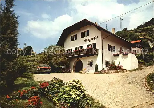 Bozen Suedtirol Fruehstueckspension Wanggerhof  Kat. Bozen Suedtirol