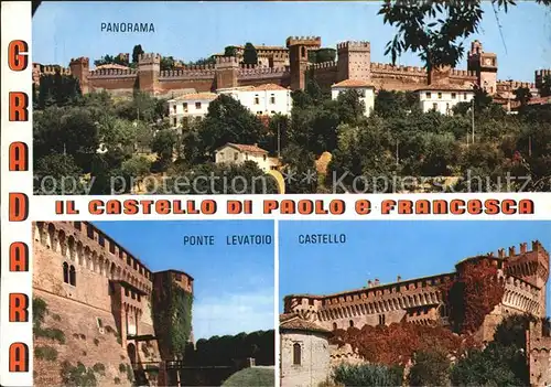 Italien Castello di Paolo e Francesca Ponte Levatoio  Kat. Italien