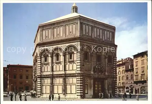 Firenze Toscana Bapistum Johannes Kat. Firenze
